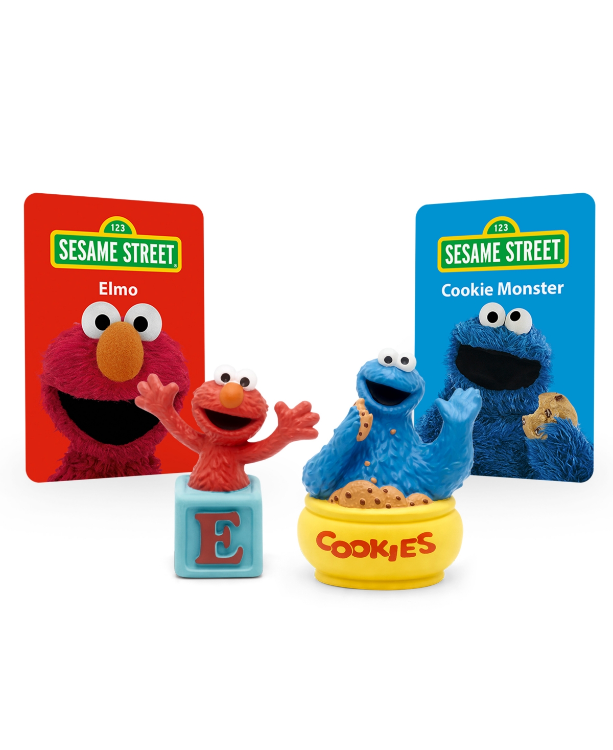 Tonies Blue Playtime Starter Set Bundle Sesame Street Cookie Monster Elmo In No Color