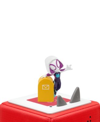 Marvel Set with Spidey, Spin, Ghost Spider, and Black Panther Audio Play Figurines