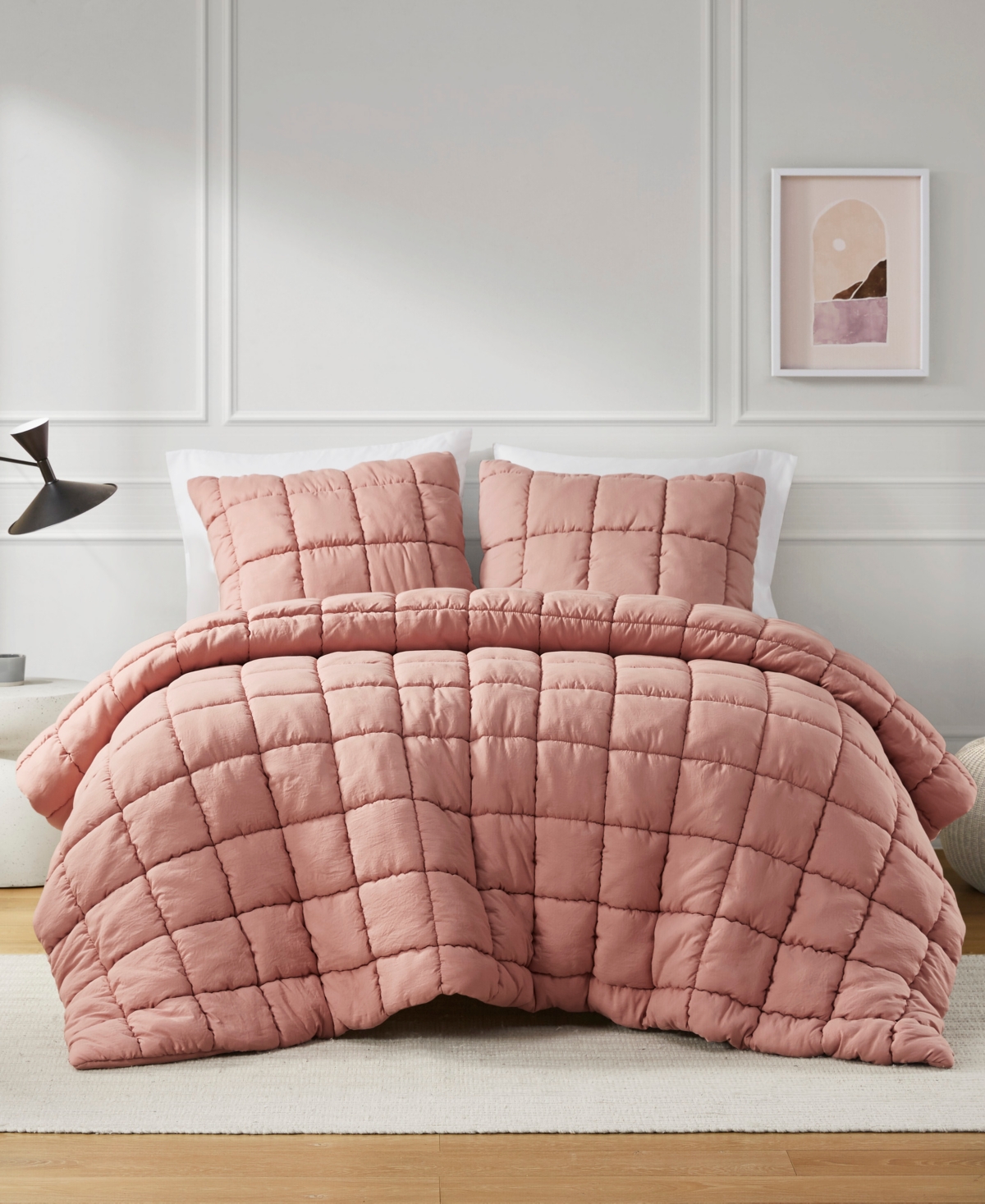 Intelligent Design Dream Puff 3-pc. Comforter Set, Full/queen In Rose