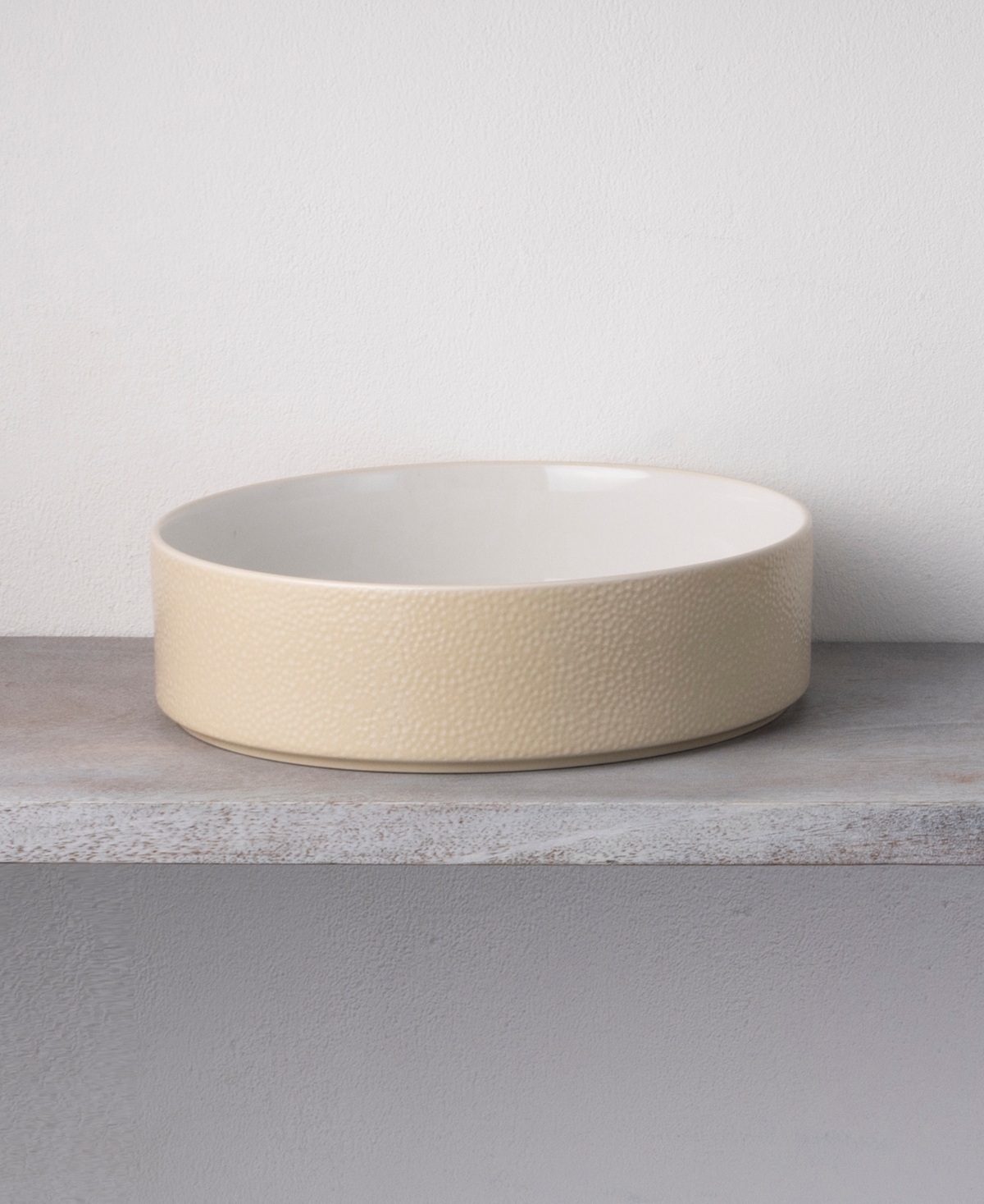 Shop Noritake Colortex Stone Ivory Serving Bowl