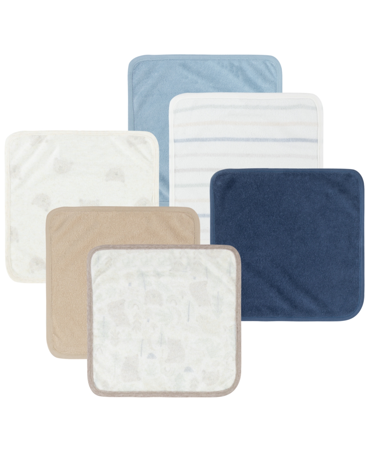 Huggies Baby "Forest Friends" Washcloths 6-Pack