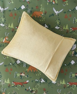 Intelligent Design Heath Forest Animals Plush Reversible 3-Pc. Comforter Set, Full/Queen