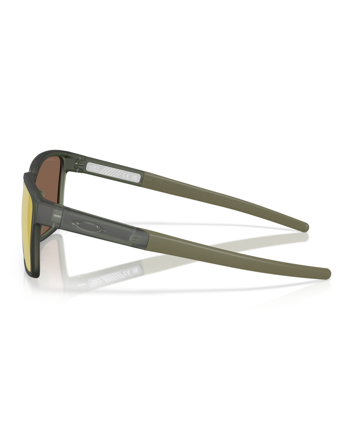 Oakley Unisex Polarized Actuator Sunglasses, Oo9430 In Matte Olive Ink