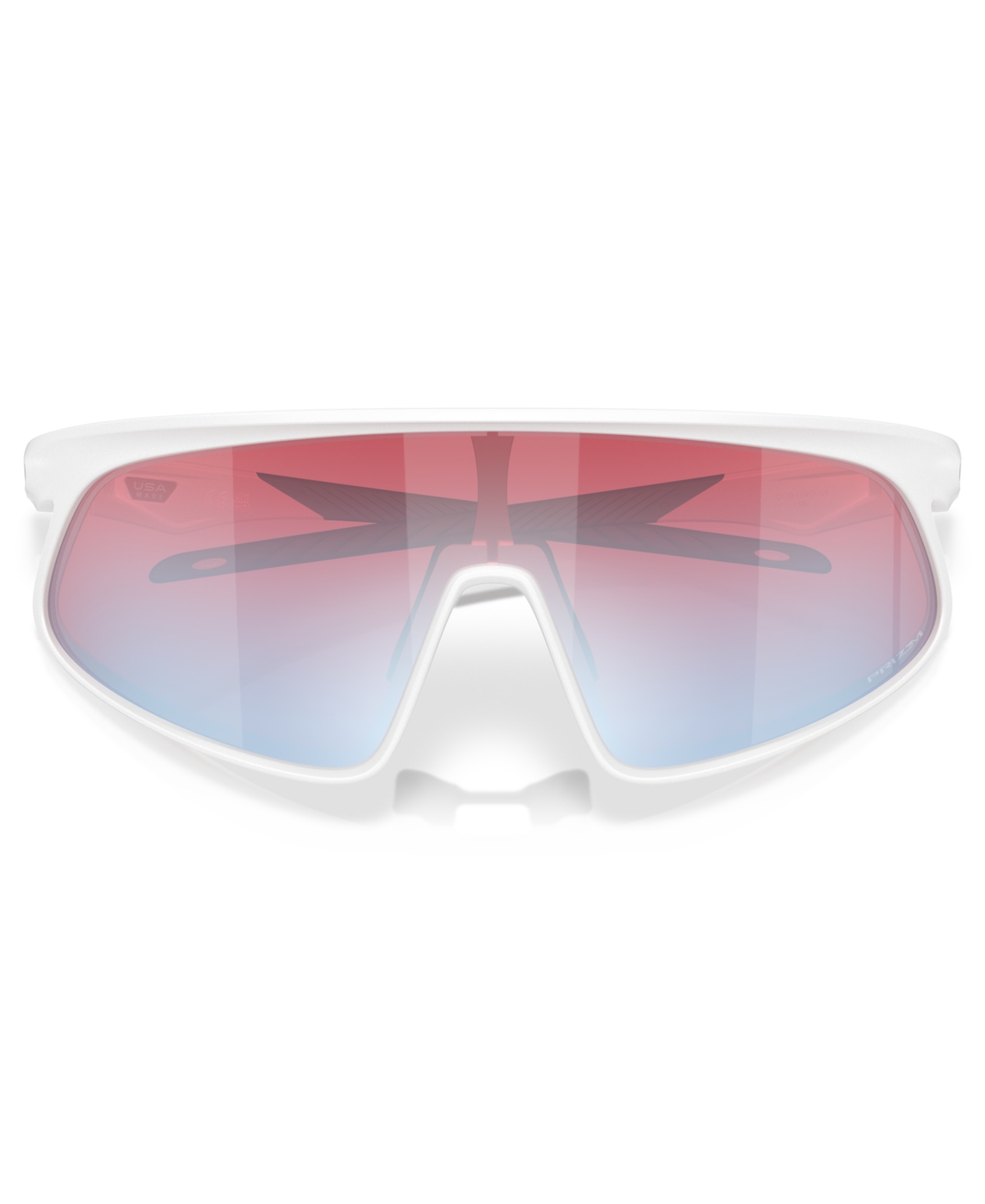 Oakley Unisex Round Sunglasses, Rslv Oo9484d In Matte White