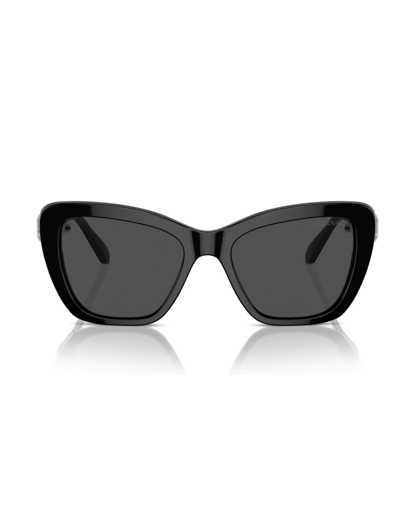 Женские солнцезащитные очки Swarovski Sunglasses SK6018, цвет: Чёрный — фото 2