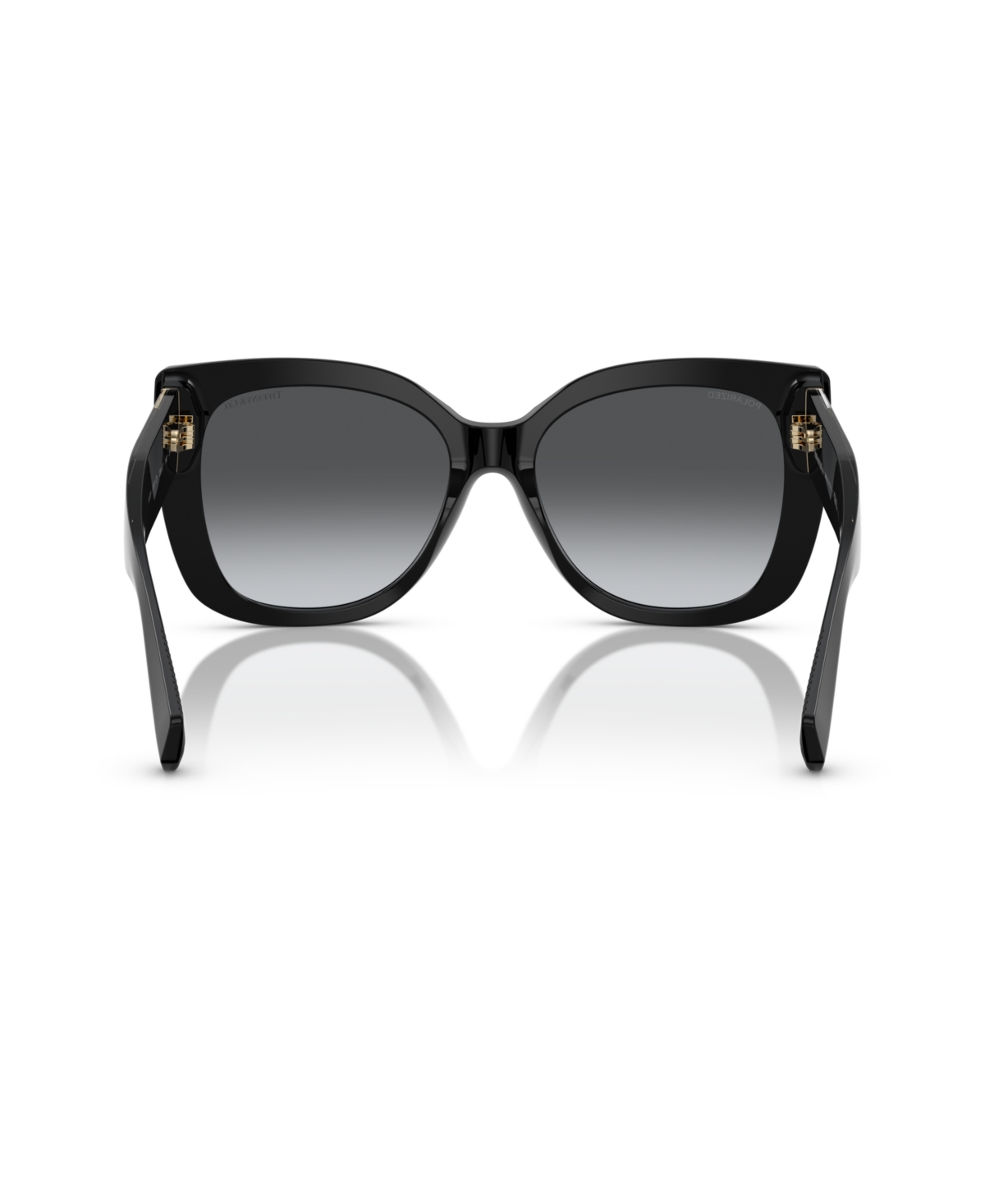 Tiffany & Co Tiffany Polar Grey Gradient Cat Eye Ladies Sunglasses Tf4229f 8001t3 55 In Black