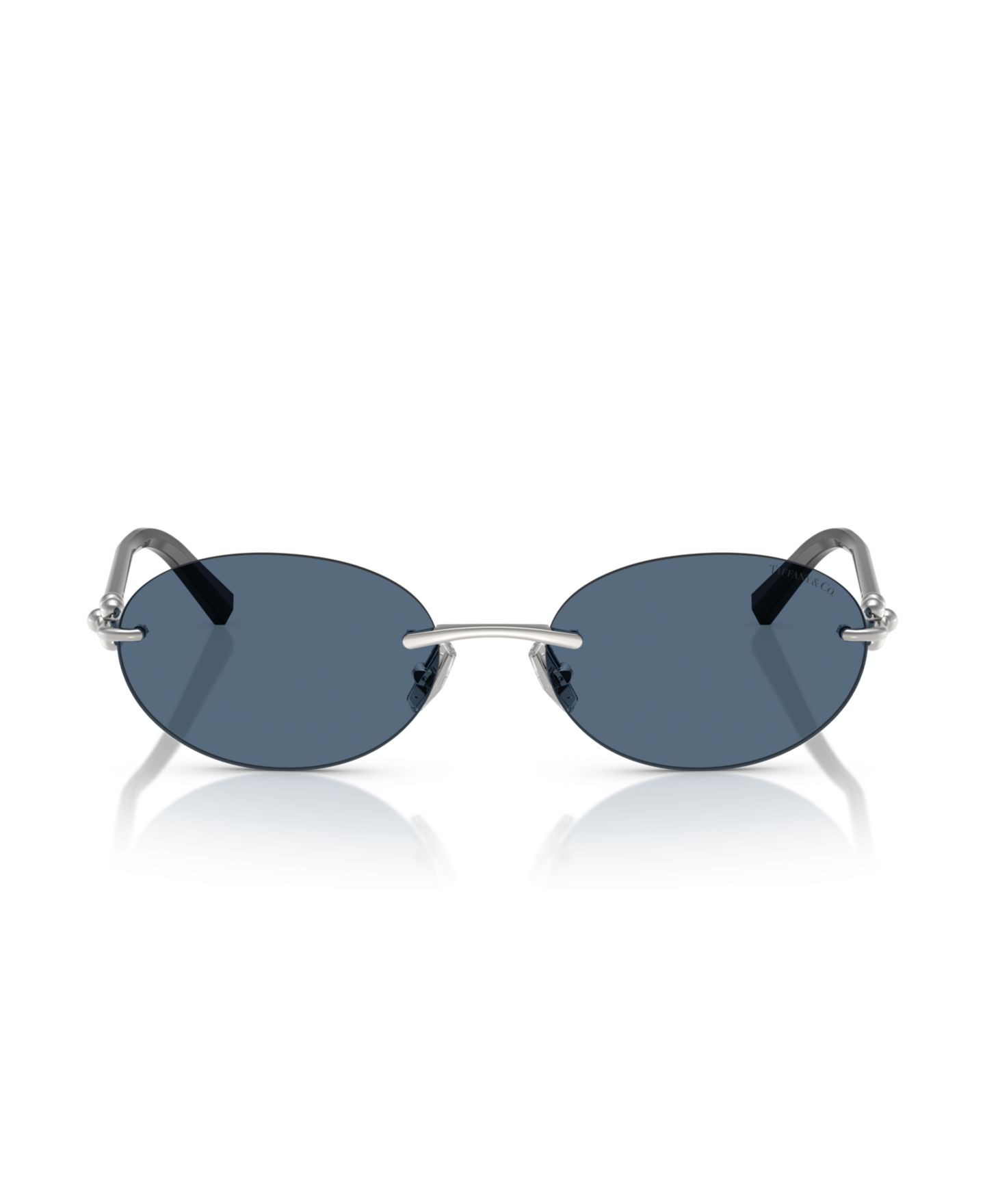 Солнцезащитные очки Tiffany & Co. Unisex Sunglasses TF3104D, цвет: Серебряный — фото 2