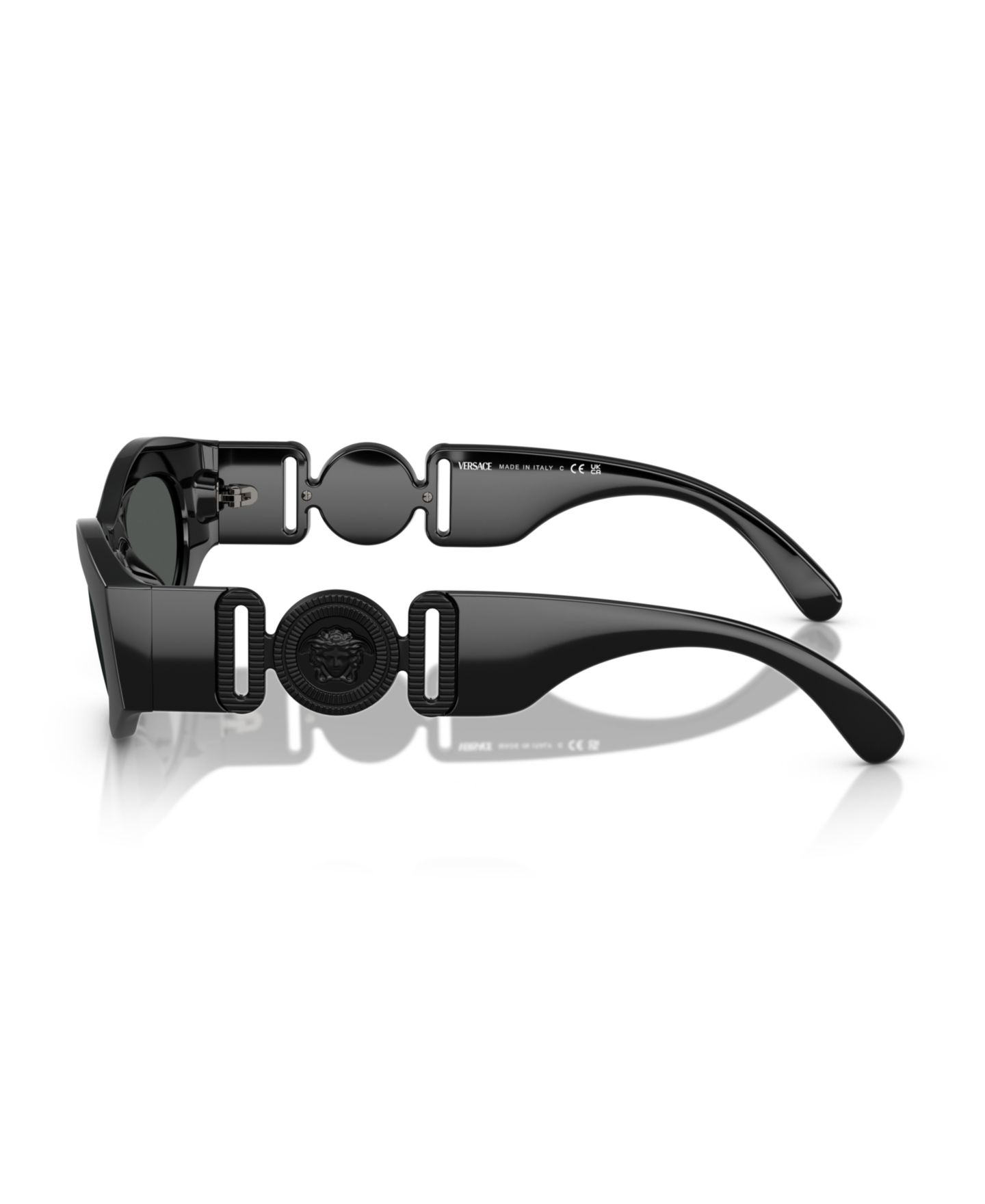 Женские солнцезащитные очки Versace Sunglasses VE4480U, цвет: Чёрный — фото 3