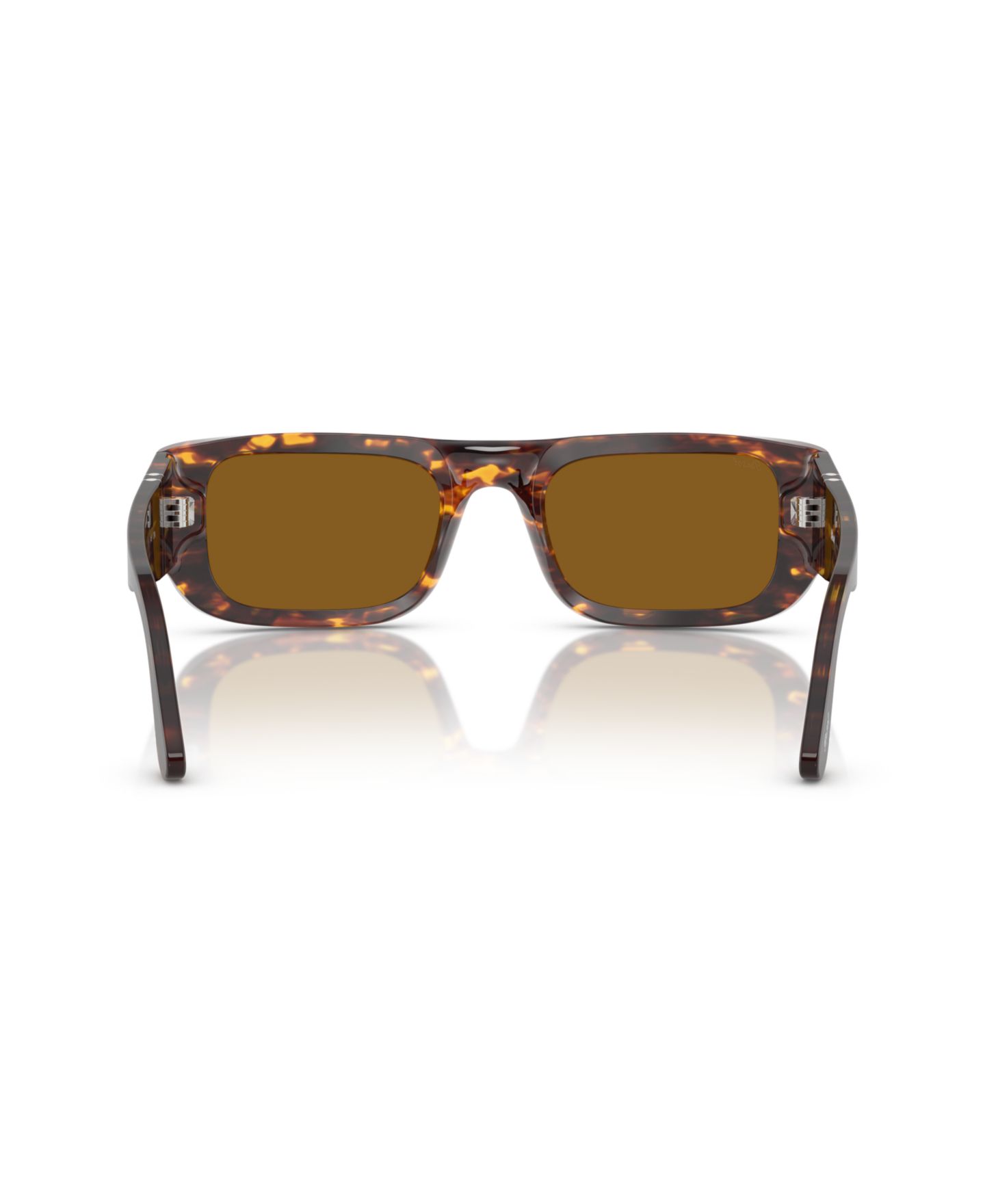 Солнцезащитные очки Persol Unisex Heart, PO3362S, цвет: Коричневый / Яркий жёлтый — фото 4