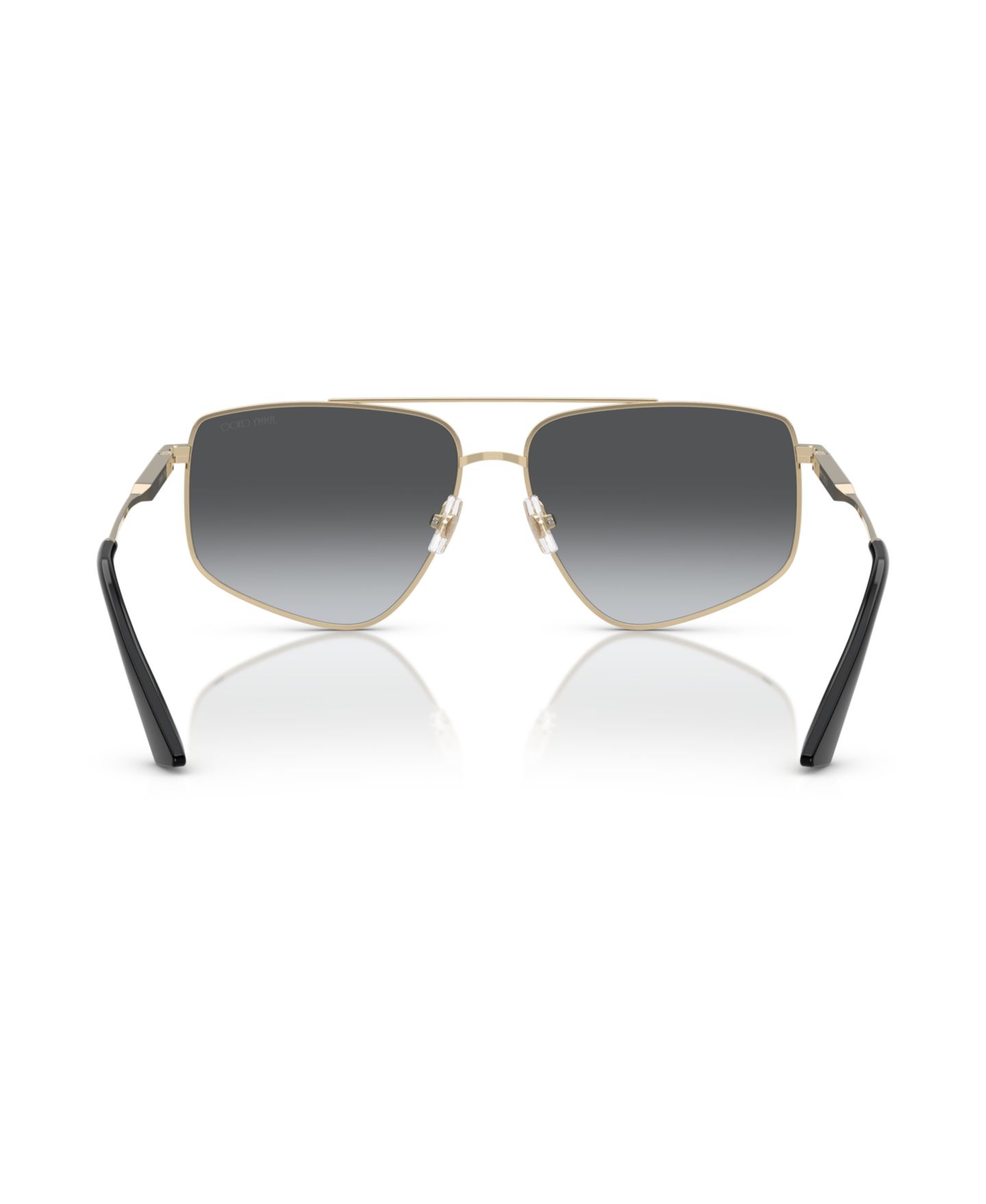Женские солнцезащитные очки Jimmy Choo Polarized Sunglasses, JC4011, цвет: Бледный золотой — фото 4