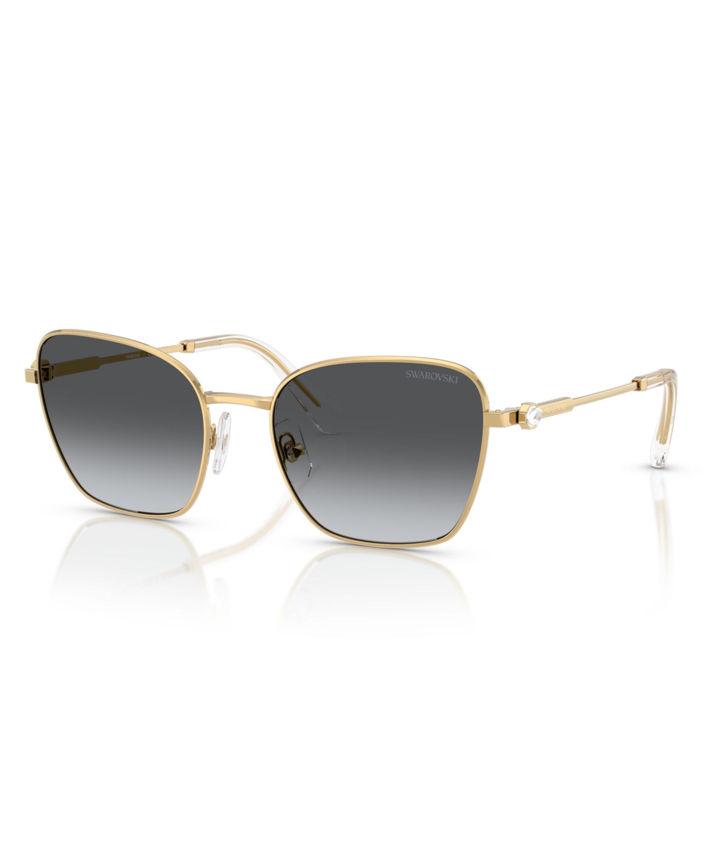 Женские солнцезащитные очки Swarovski Polarized Sunglasses SK7029, цвет: Золотой — фото 1