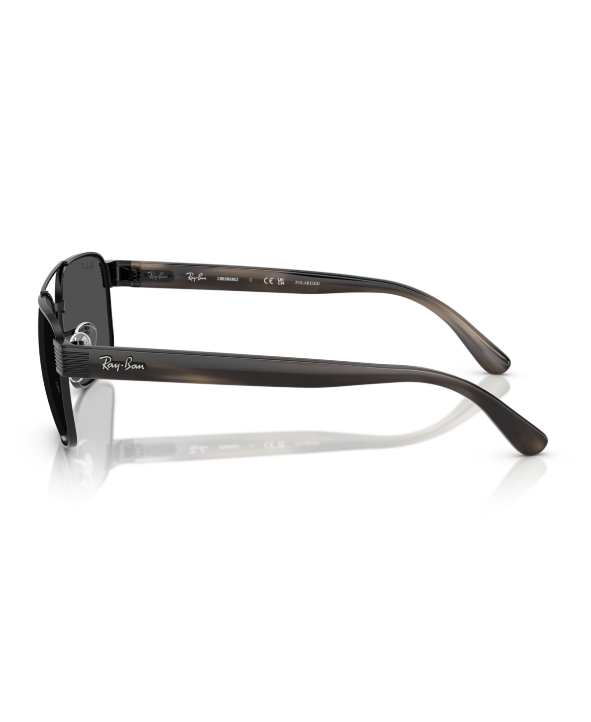 Ray Ban Unisex Polarized Sunglasses, Rb3751ch In Black