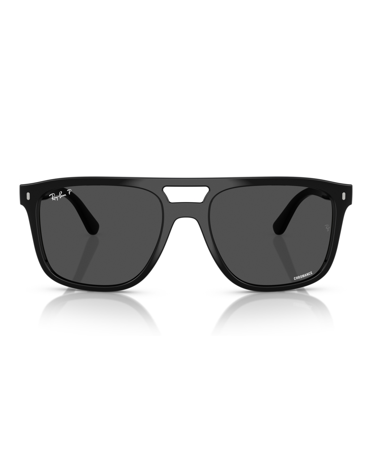 Ray Ban Unisex Polarized Sunglasses, Rb2213ch In Havana