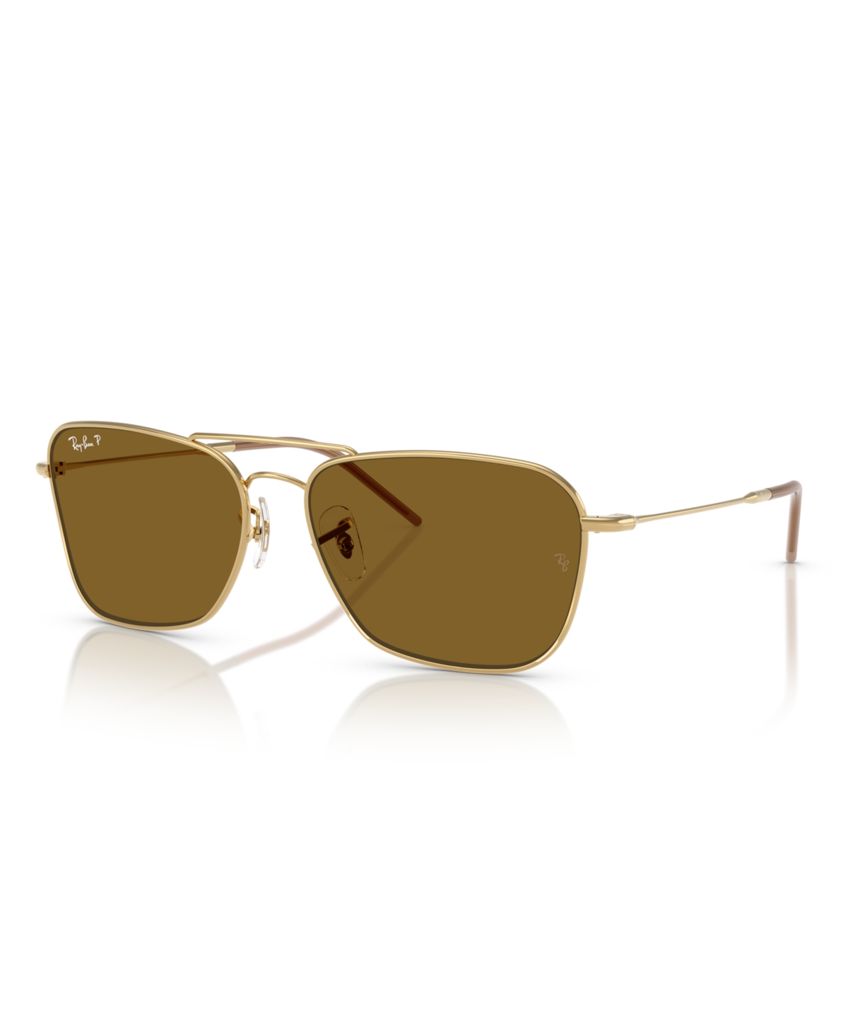 Ray Ban Unisex Caravan Reverse Polarized Sunglasses, Rbr0102s In Arista