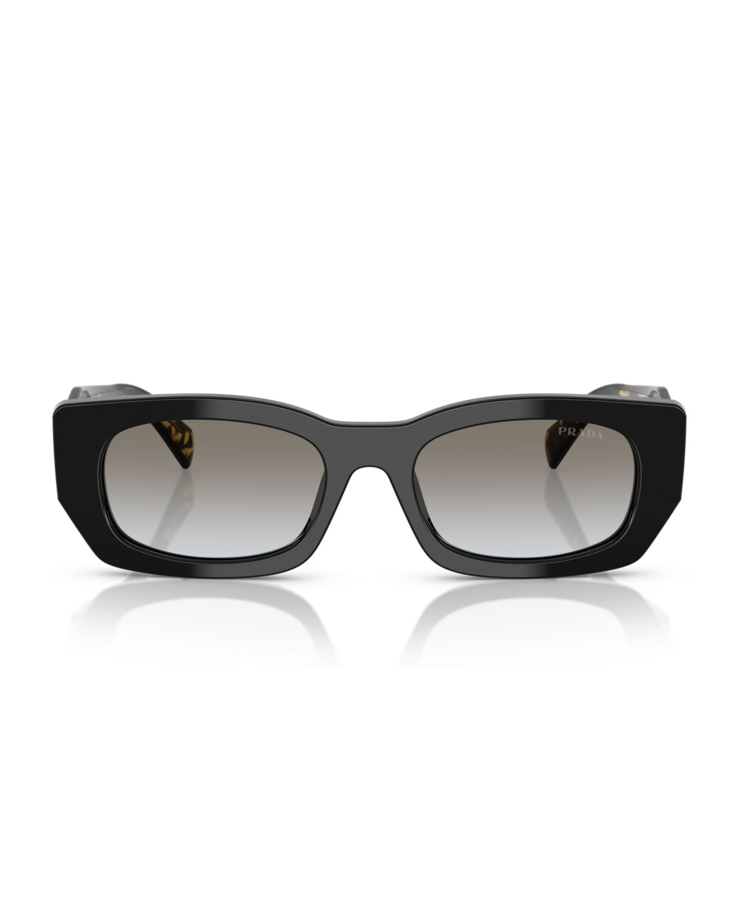 Женские солнцезащитные очки PRADA Sunglasses PRB05S, цвет: Чёрный — фото 4