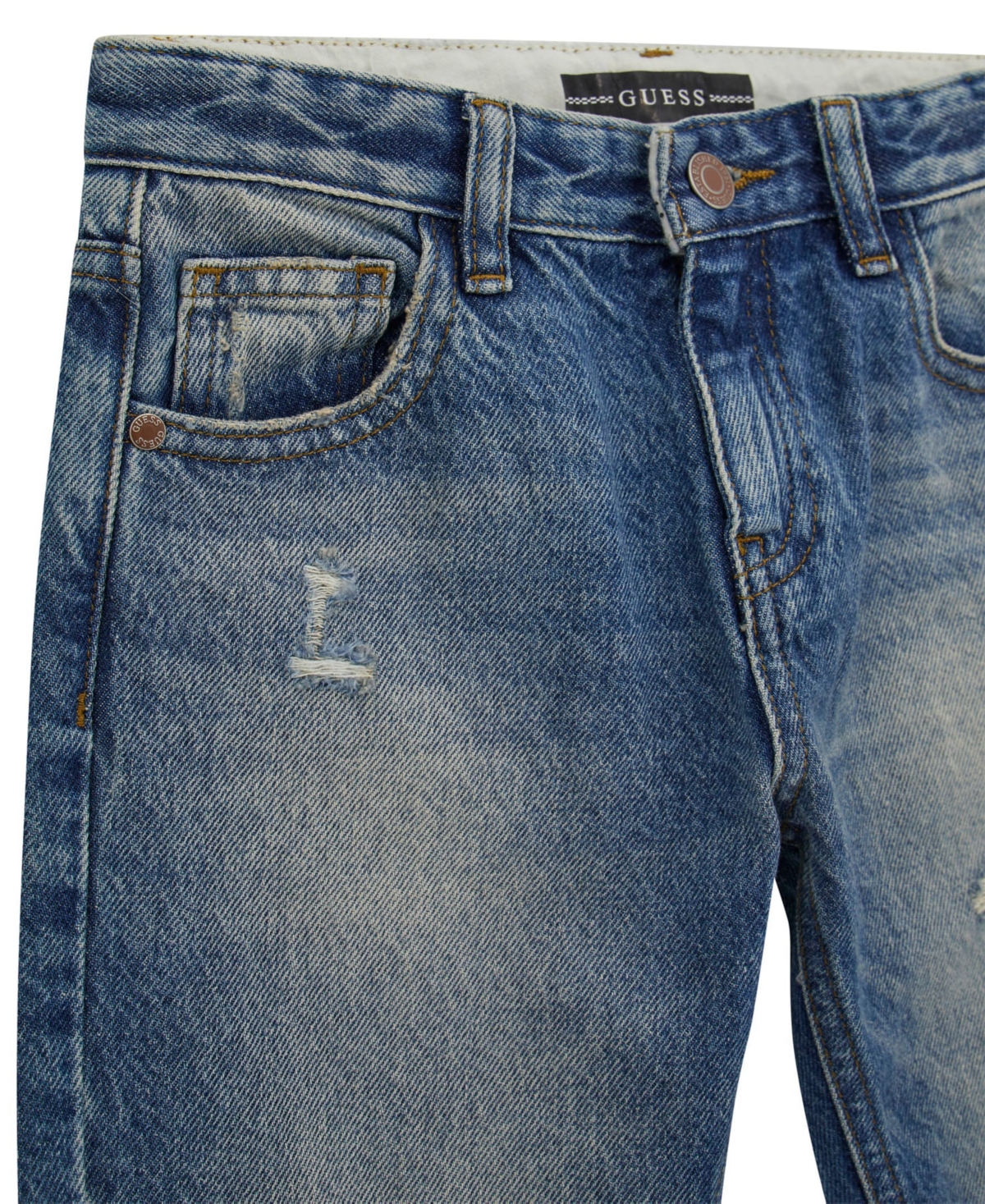 Guess Big Boy Straight Fit Denim Jeans