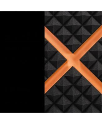 Fstop Soundproof Acoustic Foam Panels Wedge Tiles 12"x12"x2" - 12 Pack