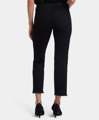 Women's Marilyn Ankle Frayed Hems Jeans
