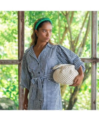 Off White NAGA Macrame Bucket Bag