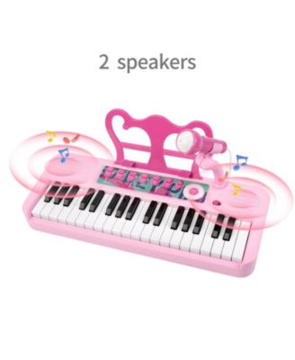 Kid Keyboard Piano, 37 Keys Portable Toddler Keyboard, Multifunction Digital Music Educational Instrument Toy, Electronic Piano for Ages 3+