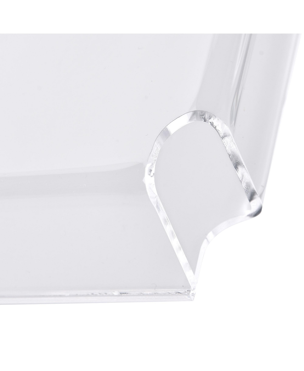 WinSpin Brochure Holder for Dual Use Prize Wheel Clear Acrylic Display Stand Tradeshow