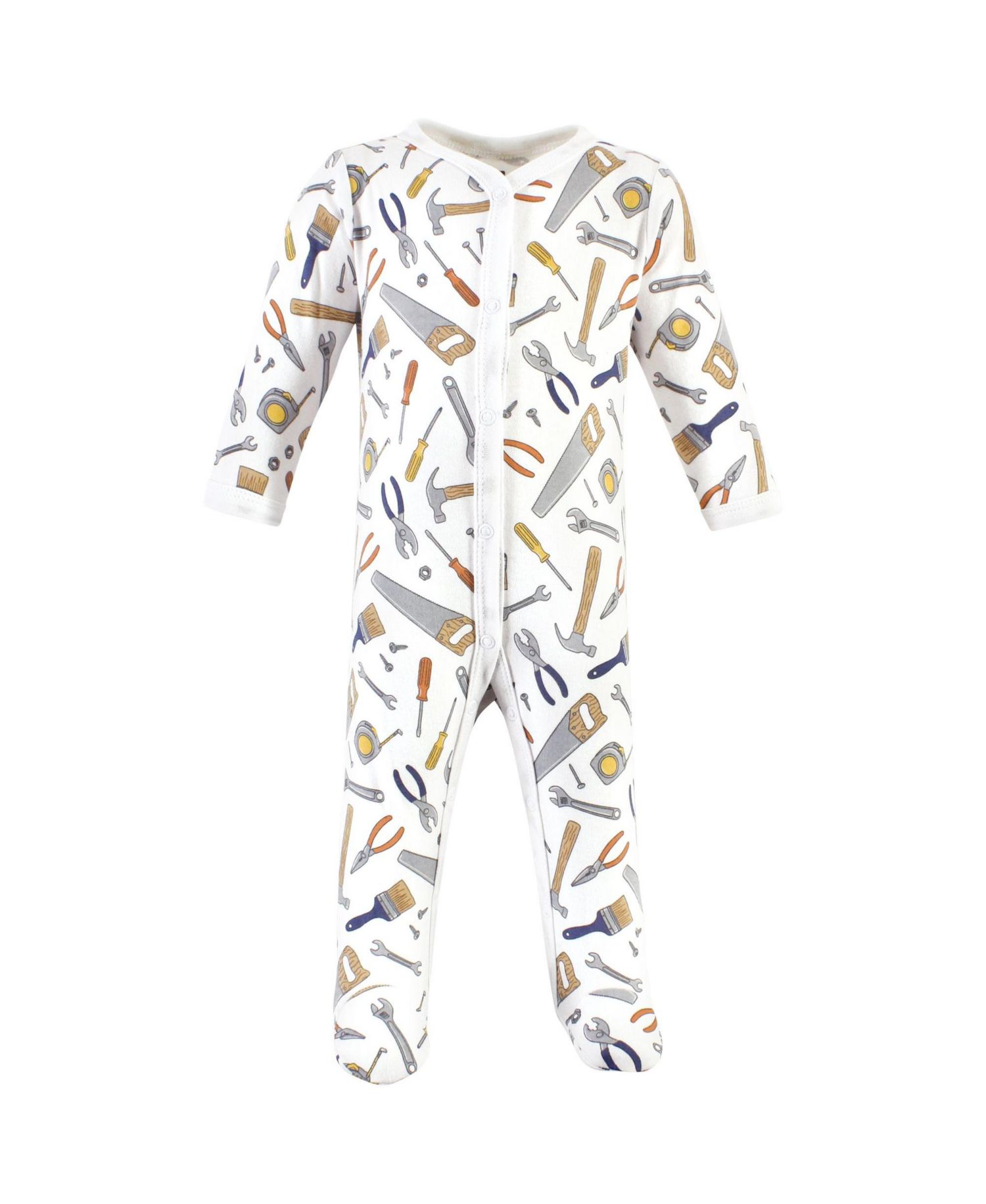 ' Cotton Essentials Set Sleep 'n Play Jumpsuit, Bodysuit, and Bandana Bib