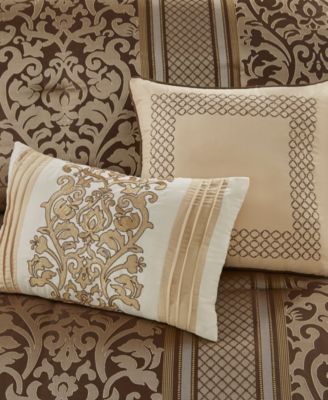 Bella Jacquard 6-Pc. Comforter Set, King/California King