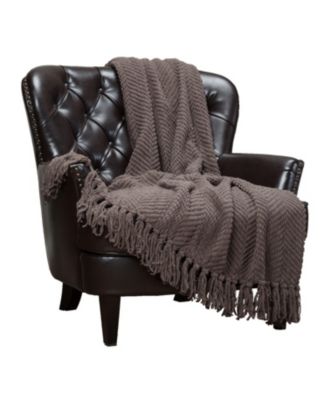 Premium Textured Knit Soft Cozy Blanket, Thrown