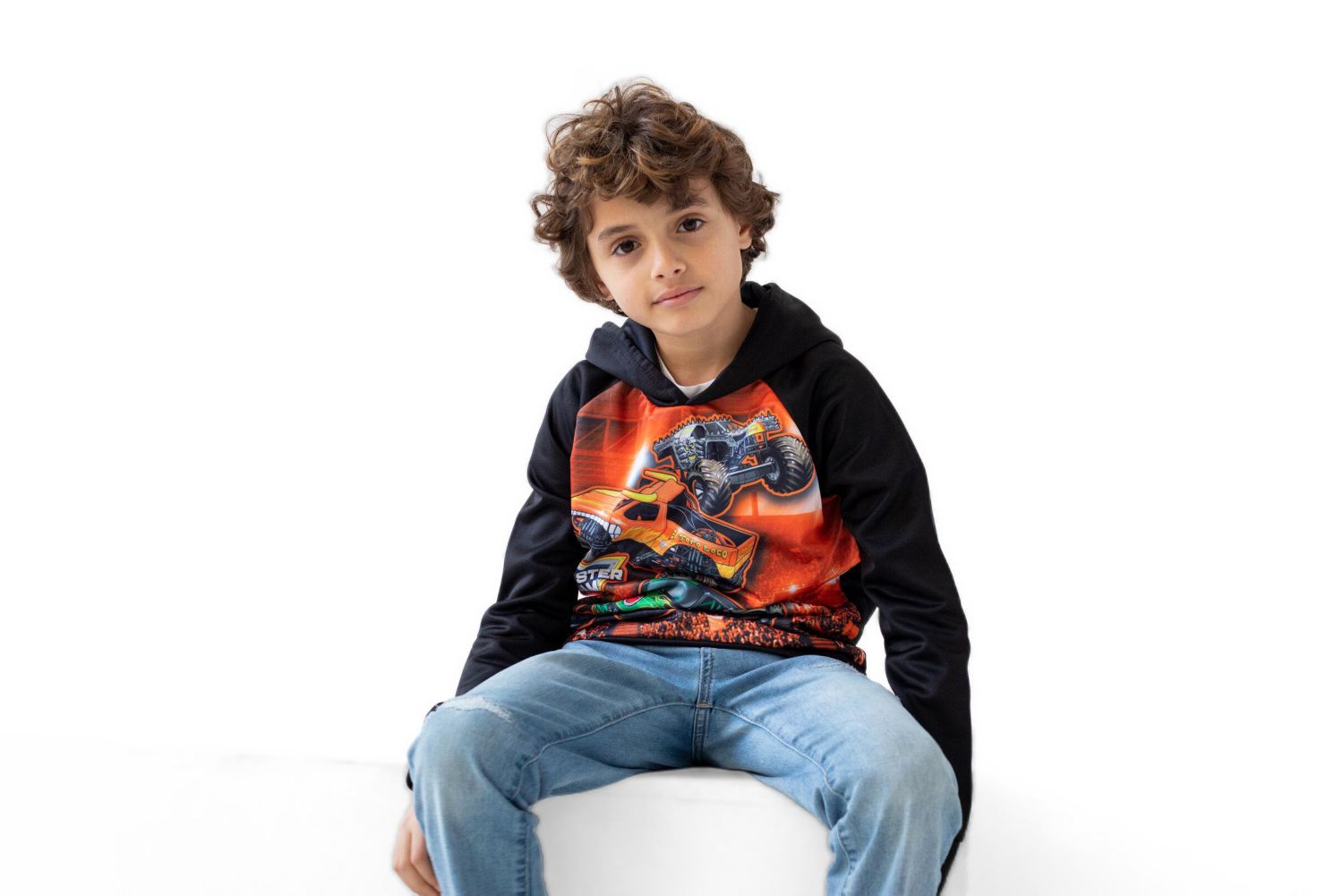 Toddler Boys Fleece Pullover Hoodie