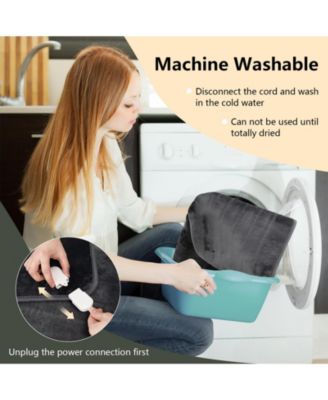 Electric Heated Mattress Pad with 5 Heating Levels and Overheat Protection