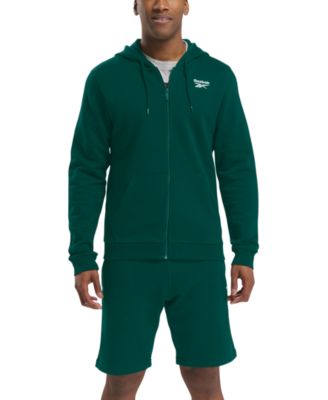 Reebok - Men's Zip Front Long Sleeve Hoodie