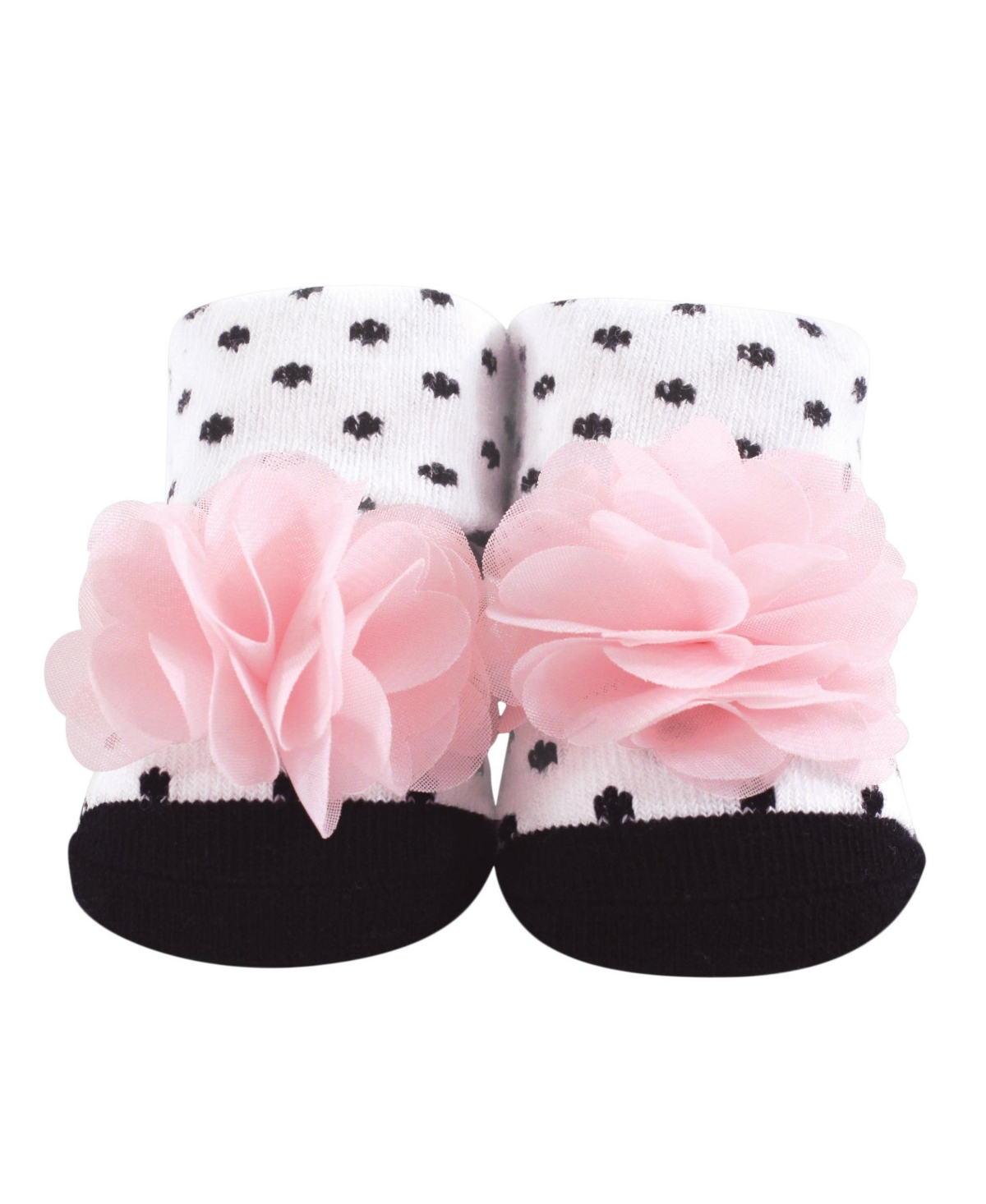 Hudson Baby Baby Girl Headband and Socks Set 6-Piece