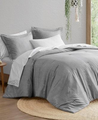 Camden Chambray 7-Piece. Comforter Set, Queen