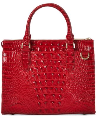 Anywhere Convertible Melbourne Embossed Leather Satchel