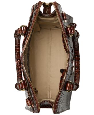 Anywhere Convertible Small Melbourne Embossed Leather Satchel