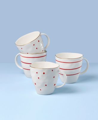 Garnet Bay Mugs, Set of 4