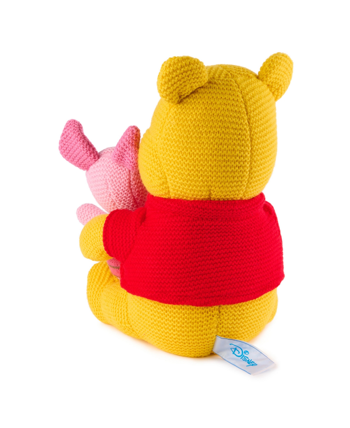 Shop Gund Plush Knit Pooh Piglet Plush, 10 Inches In Multi Color