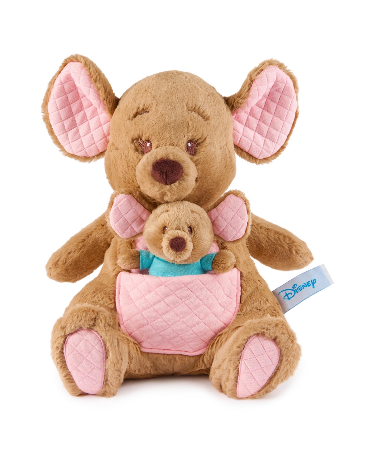 Gund Disney Official Kanga And Roo Oh So Snuggly Plush In Multi Color