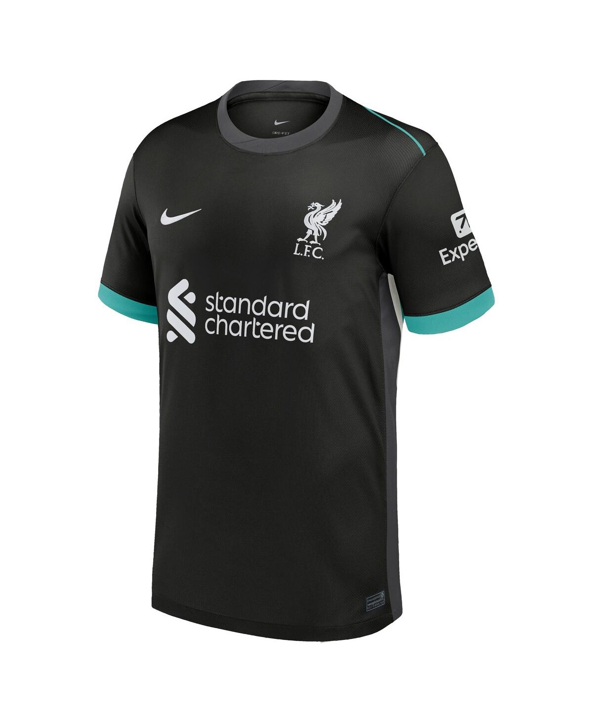 Nike Men's Virgil van DijkLiverpool 2024/25 Away Replica Jersey - Forest Green