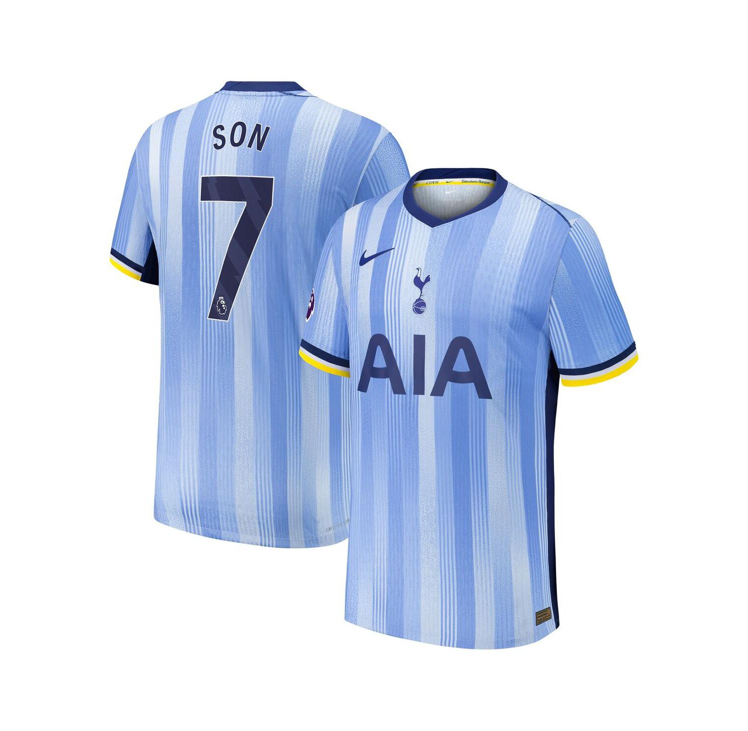 Men's Son Heung-Min Blue Tottenham Hotspur 2024/25 Away Authentic Player Jersey