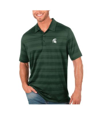 Antigua Men's Green Michigan State Spartans Compass Polo - Macy's