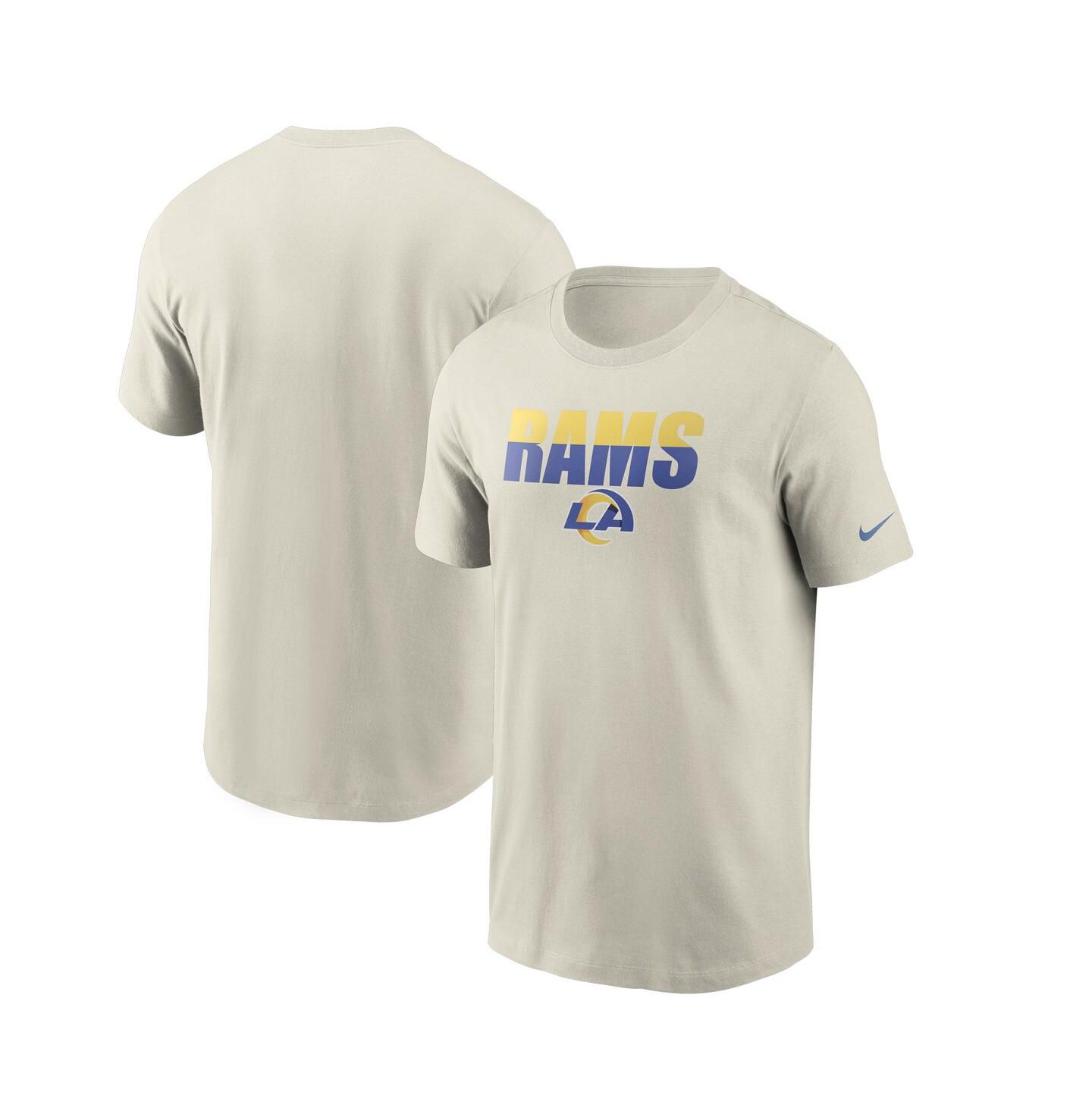 Мужская футболка Nike Bone Los Angeles Rams Split — фото 1