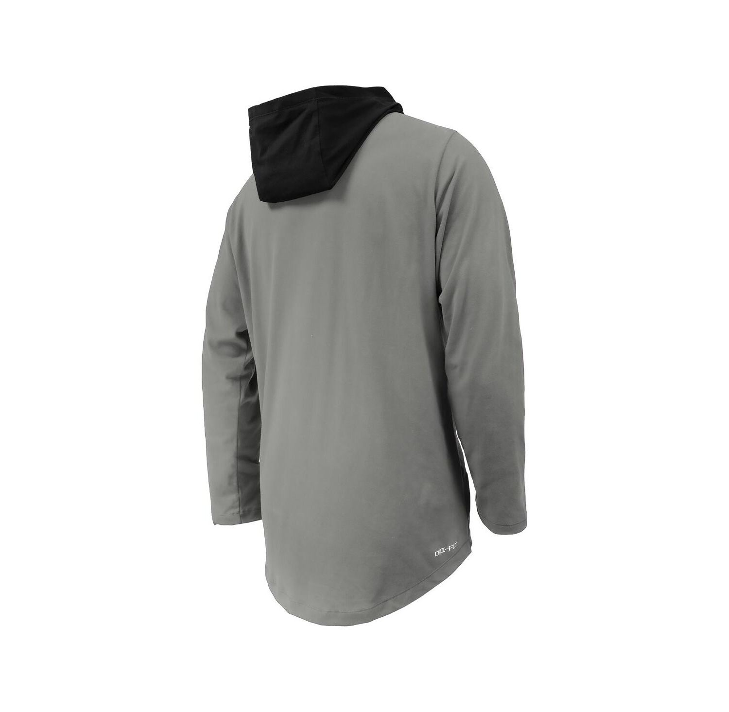 Big Boys and Girls Gray Michigan State Spartans Sideline Performance Long Sleeve Hoodie T-Shirt