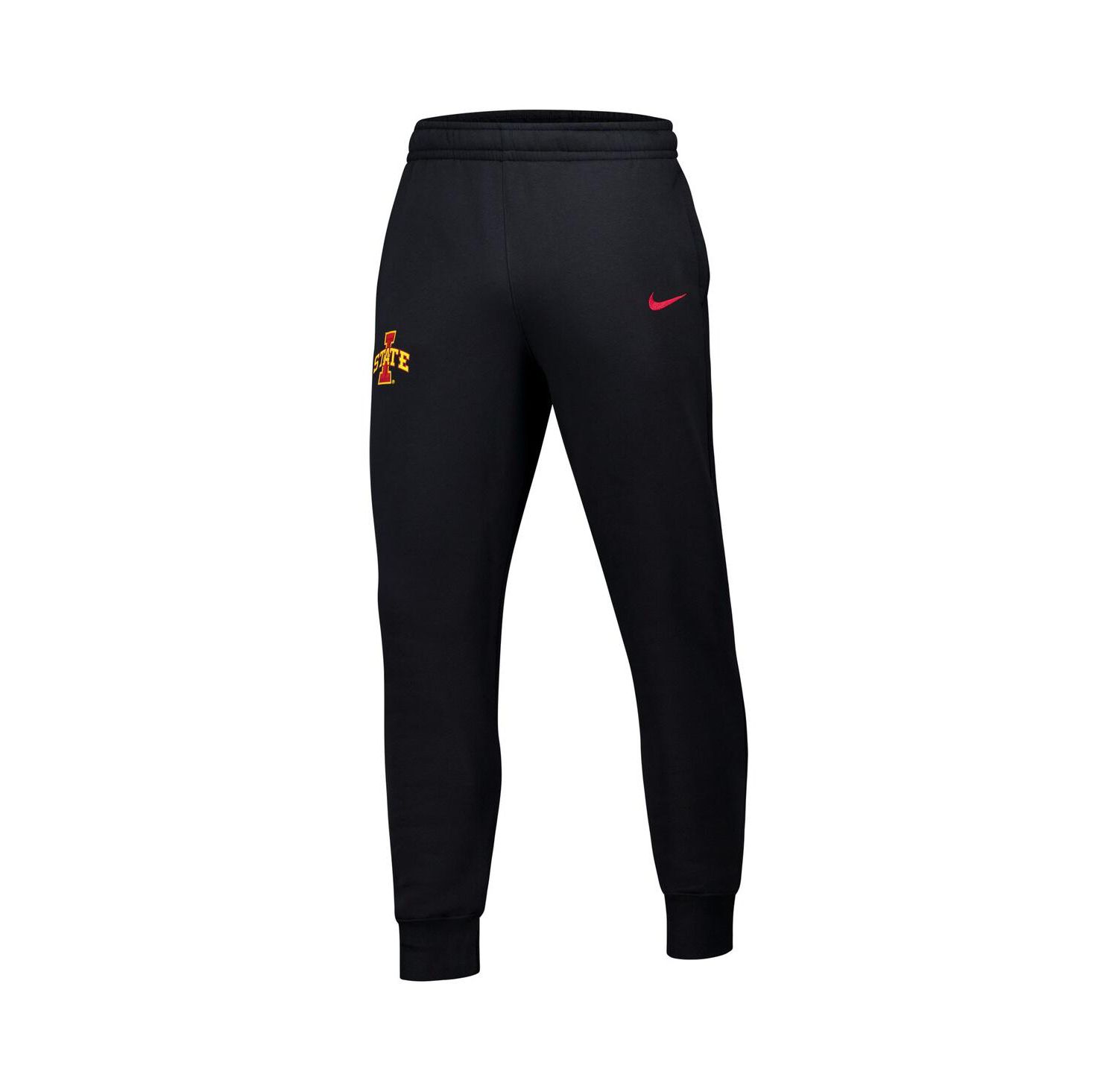 Men's Black Iowa State Cyclones Club Fleece Pants