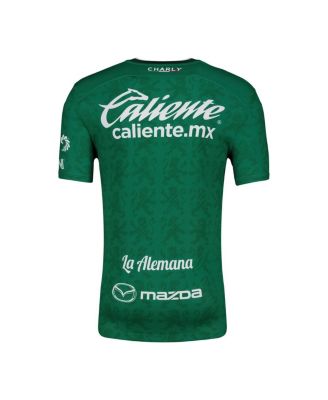 Men's Green/White Club Leon 2024/25 Home Authentic Jersey