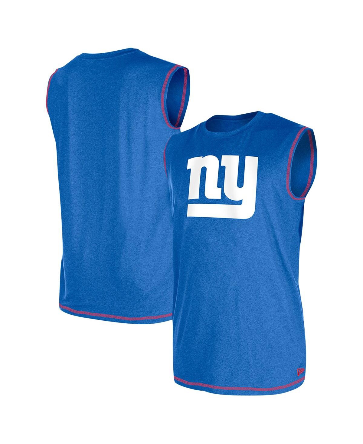 New Era Men's Royal New York Giants Tank Top