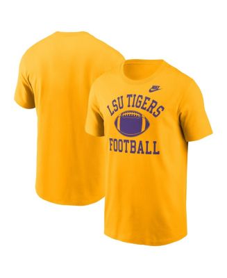 Nike Men's Gold LSU Tigers Legacy Football Icon T-Shirt - Macy's