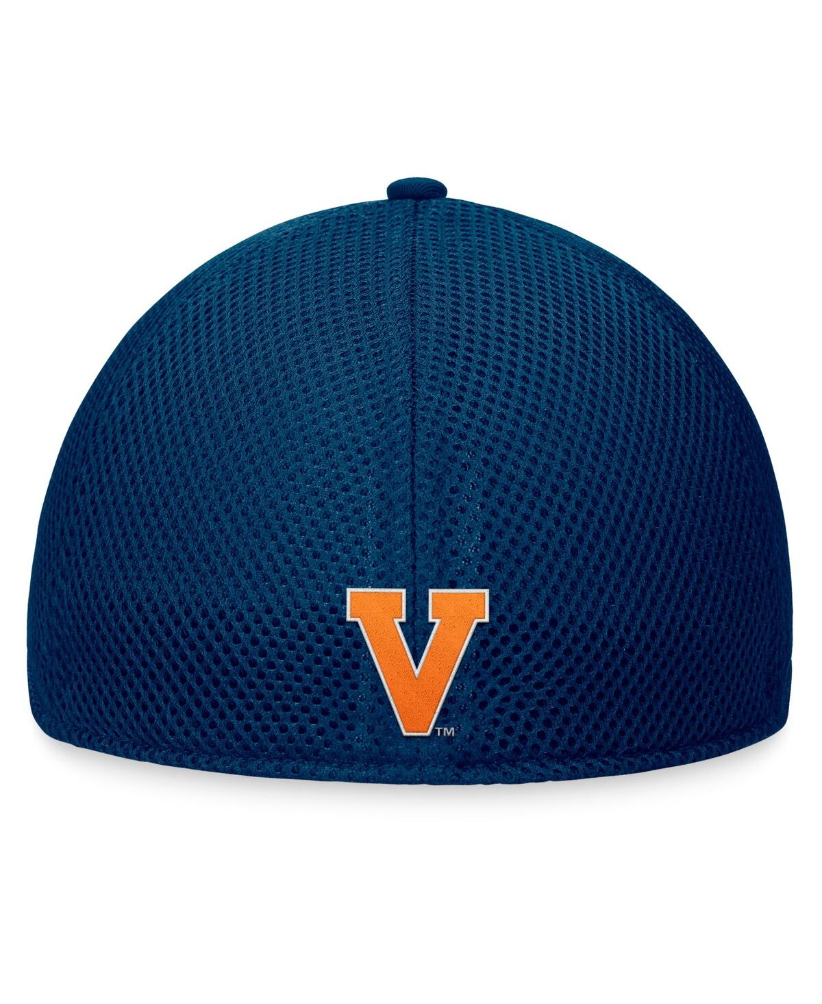Top Of The World Men's Navy Virginia Cavaliers Spacer Flex Hat In Navy