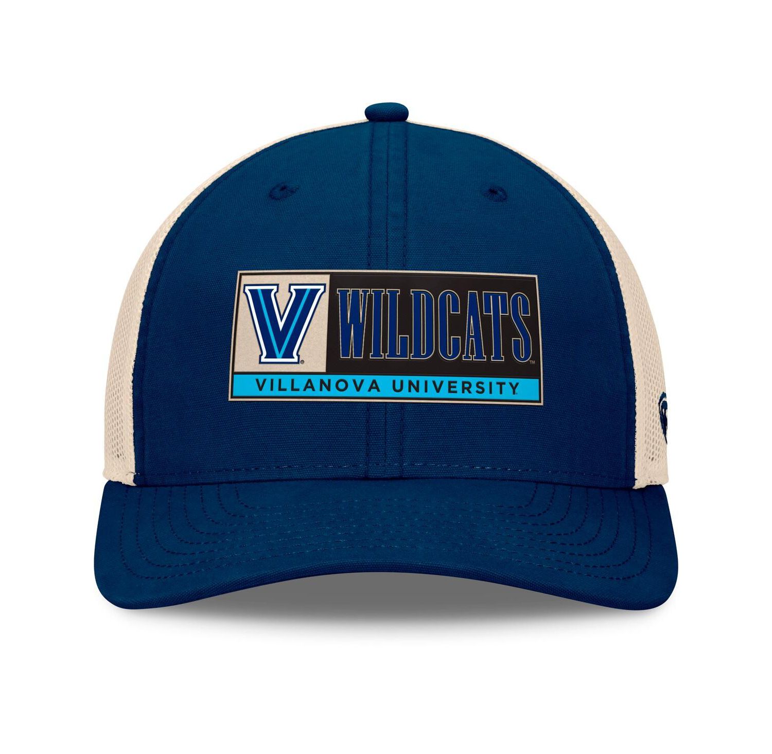 Men's Navy/Natural Villanova Wildcats Bennett Trucker Adjustable Hat