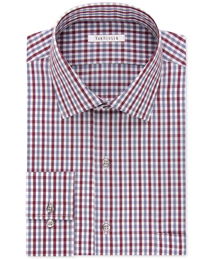 Van Heusen Flex Collar Gingham Dress Shirt & Reviews - Dress Shirts ...